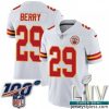 Unique 2020 Super Bowl LIV Nike Kansas City Chiefs #29 Eric Berry White Vapor Untouchable Limited Player NFL Jersey