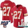 Fantastic 2020 Super Bowl LIV Nike Kansas City Chiefs #27 Kareem Hunt Red Team Color Vapor Untouchable Limited Player NFL Jersey