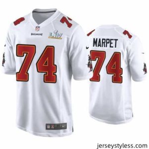 Fantastic Ali Marpet Buccaneers White Super Bowl Lv Game Fashion Jersey