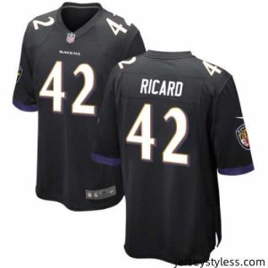 Unique Baltimore Ravens 42 Patrick Ricard Black Vapor Untouchable Limited Jersey