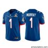 Fantastic 2022 NFL Pro Bowl Arizona Cardinals 1 Kyler Murray NFC Blue Jersey