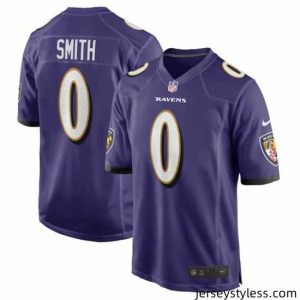 Amazing Baltimore Ravens 0 Roquan Smith Purple Vapor Untouchable Limited Football Jersey