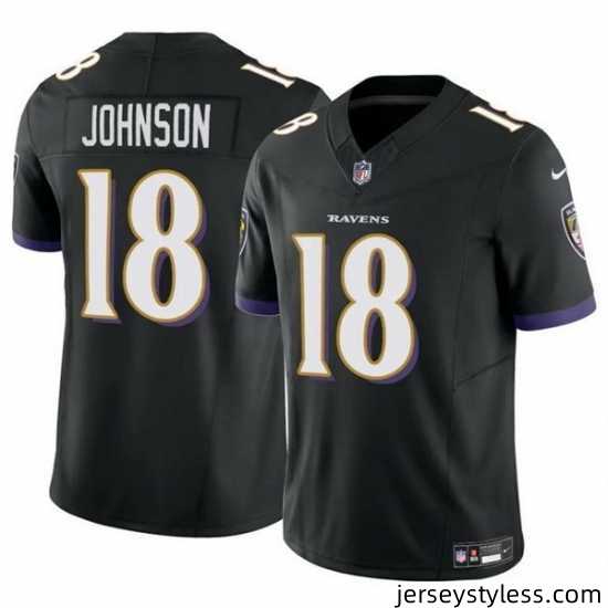 Men-Baltimore-Ravens-18-Diontae-Johnson-Black-2023-F-U-S-E-Vapor-Limited-Football-Jersey-885546_21759_550X550