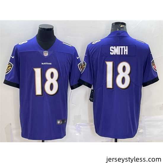 Men-Baltimore-Ravens-18-Roquan-Smith-Purple-Vapor-Untouchable-Limited-Stitched-Jersey-838464_21759_550X550