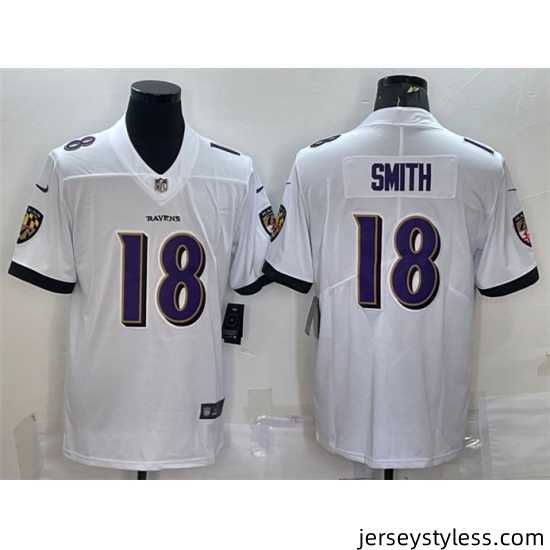 Men-Baltimore-Ravens-18-Roquan-Smith-White-Vapor-Untouchable-Limited-Stitched-Jersey-838463_21759_550X550