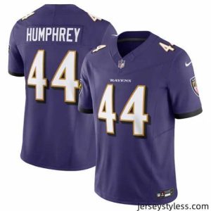 Stylish Baltimore Ravens 44 Marlon Humphrey Purple 2023 F.U.S.E Vapor Jersey
