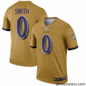 Amazing Baltimore Ravens Roquan Smith #0 Rush F.U.S.E Vapor Jersey