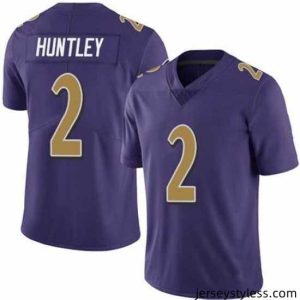 Stylish Nike Baltimore Ravens #2 Tyler Huntley Purple Legend Rush Limited Jersey