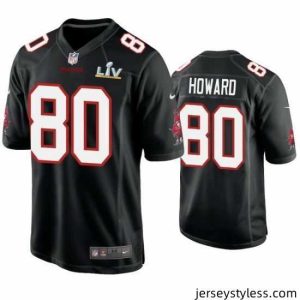 Unique O.J. Howard Buccaneers Black Super Bowl Lv Game Fashion Jersey