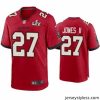 Fantastic Ronald Jones Ii Buccaneers Red Super Bowl Lv Game Jersey