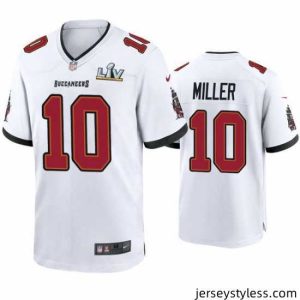 Amazing Scotty Miller Buccaneers White Super Bowl Lv Game Jersey