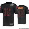 Gorgeous Tom Brady Tampa Bay Buccaneers Black Super Bowl Lv Jersey