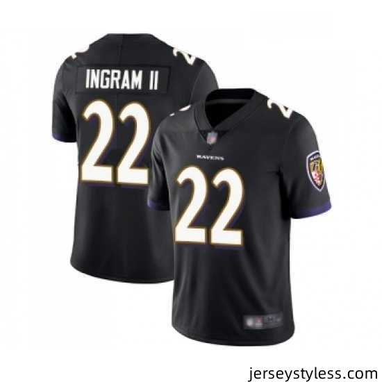 Mens-Baltimore-Ravens-22-Mark-Ingram-II-Black-Alternate-Vapor-Untouchable-Limited-Player-Football-Jersey-605919_21759_550X550