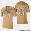 Stunning Men's San Francisco 49ers #85 George Kittle 2020 NFC Pro Bowl Game Jersey
