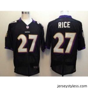 Unique Nike Baltimore Ravens 27 Ray Rice Nike Elite Black NFL Jersey