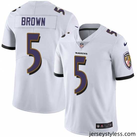 Nike-Baltimore-Ravens-5-Marquise-Brown-White-Men-Stitched-NFL-Vapor-Untouchable-Limited-Jersey-789732_21759_550X550