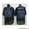 Amazing Nike Baltimore Ravens 58 Elvis Dumervil lights out Black Elite NFL Jersey