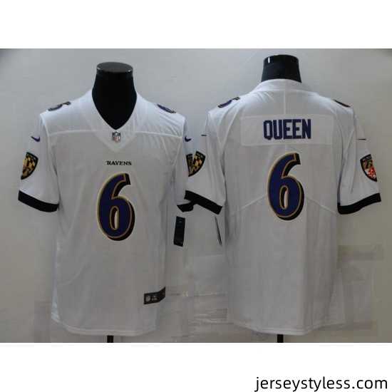 Nike-Baltimore-Ravens-6-Patrick-Queen-White-Vapor-Untouchable-Limited-Jersey-796799_21759_550X550