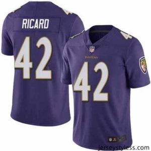 Gorgeous Nike Patrick Ricard Baltimore Ravens Limited Purple Team Color Vapor Untouchable Jersey Men's