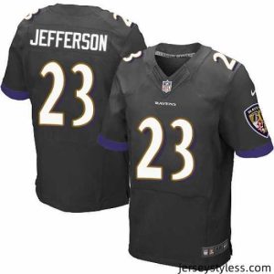 Unique Nike Ravens #23 Tony Jefferson Black Alternate Mens Stitched NFL New Elite Jersey