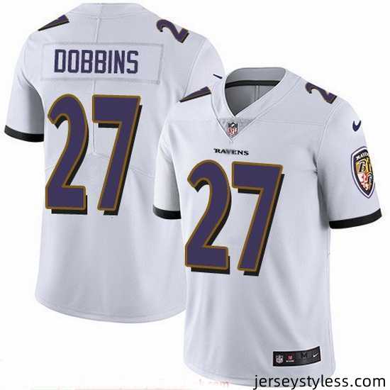 Nike-Ravens-27-J-K-Dobbins-White-Men-Stitched-NFL-Vapor-Untouchable-Limited-Jersey-736177_21759_550X550