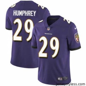 Amazing Nike Ravens #29 Marlon Humphrey Purple Team Color Mens Stitched NFL Vapor Untouchable Limited Jersey