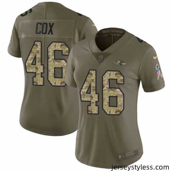 Nike-Ravens-46-Morgan-Cox-Olive-Camo-Womens-Stitched-NFL-Limited-2017-Salute-to-Service-Jersey-584945_21760_550X550