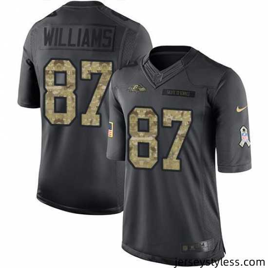 Nike-Ravens-87-Maxx-Williams-Black-Youth-Stitched-NFL-Limited-2016-Salute-to-Service-Jersey-496475_21761_550X550