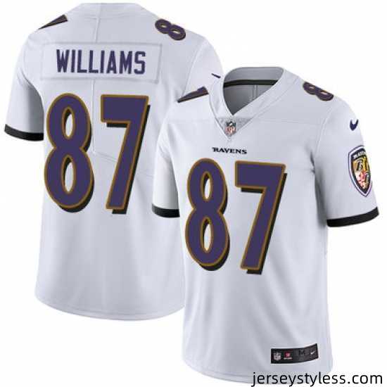 Nike-Ravens-87-Maxx-Williams-White-Youth-Stitched-NFL-Vapor-Untouchable-Limited-Jersey-527008_21761_550X550