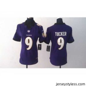 Impressive Nike Baltimore Ravens #9 Steve Mcnair Purple jerseys