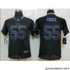 Unique Nike Baltimore Ravens #55 Terrell Suggs Black Jerseys(Lights Out Elite)