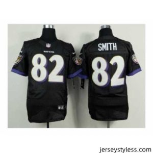 Amazing Nike baltimore ravens 82 Torrey Smith black Elite NFL Jersey