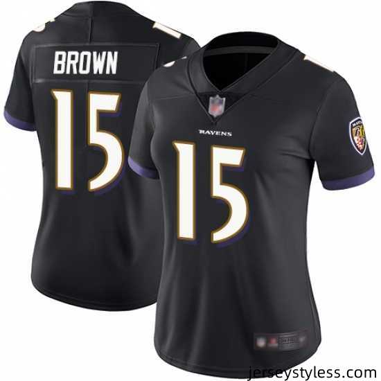 Ravens-15-Marquise-Brown-Black-Alternate-Women-Stitched-Football-Vapor-Untouchable-Limited-Jersey-622089_21760_550X550
