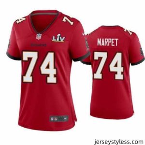 Premium Ali Marpet Buccaneers Red Super Bowl Lv Game Jersey