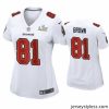 Fantastic Antonio Brown Buccaneers White Super Bowl Lv Game Fashion Jersey