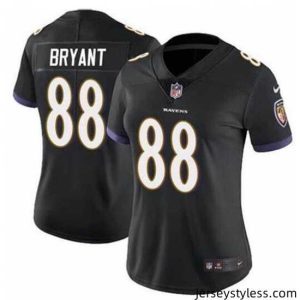 Gorgeous Baltimore Ravens Dez Bryant Black Vapor Untouchable Limited Jersey
