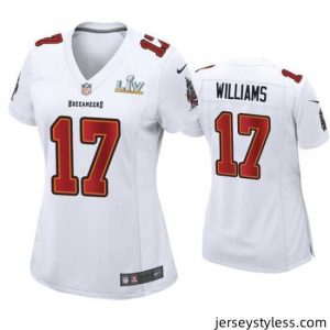 Gorgeous Doug Williams Buccaneers White Super Bowl Lv Game Fashion Jersey