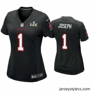 Fantastic Greg Joseph Buccaneers Black Super Bowl Lv Game Fashion Jersey
