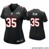 Amazing Jamel Dean Buccaneers Black Super Bowl Lv Game Fashion Jersey