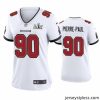 Impressive Jason Pierre Paul Buccaneers White Super Bowl Lv Game Jersey