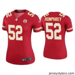 Unique Kansas City Chief 52 Creed Humphrey s Red Jersey