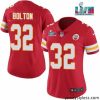Premium Kansas City Chiefs 32 Nick Bolton Red Super Bowl LVII Patch Vapor Stitched Jersey