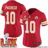 Amazing Kansas City Chiefs Isiah Pacheco #10 Red 2024 2025 Super Bowl LIX F.U.S.E Stitched Jersey