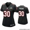 Amazing Ke'Shawn Vaughn Buccaneers Black Super Bowl Lv Game Fashion Jersey