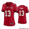 Stylish Mike Evans Buccaneers Red Super Bowl Lv Game Jersey