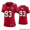 Stunning Ndamukong Suh Buccaneers Red Super Bowl Lv Game Jersey