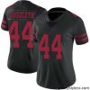 Unique Nike 49ers #44 Kyle Juszczyk Black Stitched NFL Vapor Untouchable Limited Jersey