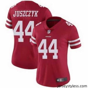 Fantastic Nike 49ers #44 Kyle Juszczyk Red Stitched NFL Vapor Untouchable Limited Jersey