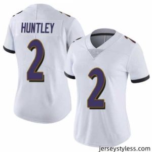 Unique Nike Baltimore Ravens #2 Tyler Huntley White Vapor Untouchable Limited Jersey