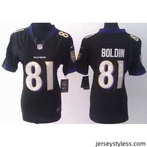 Impressive Nike Baltimore Ravens 81 Anquan Boldin Black LIMITED Jerseys